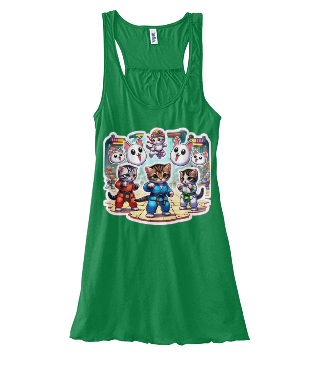 Cat Fighters 1 (TankTop & More) Women's Flowy Tank