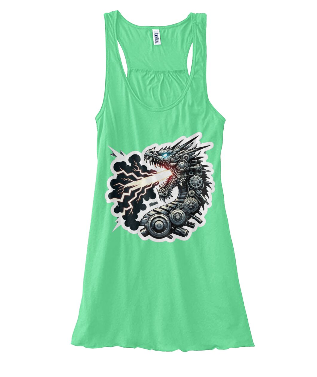 Mech Dragon Adult (TankTop & More) Women's Flowy Tank