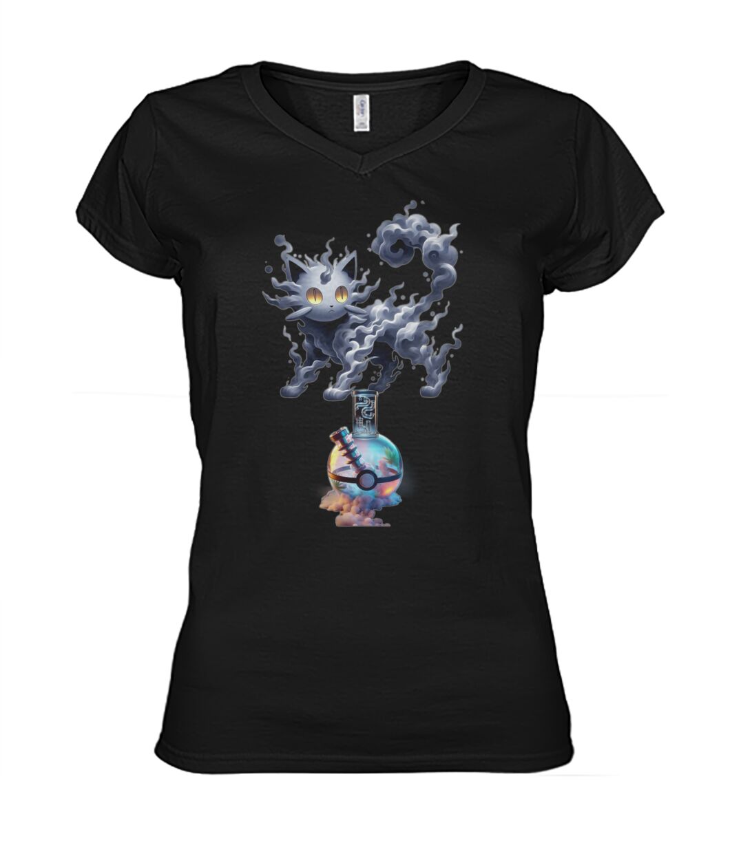 PokeBong Cat (Hoodie & V Necks)