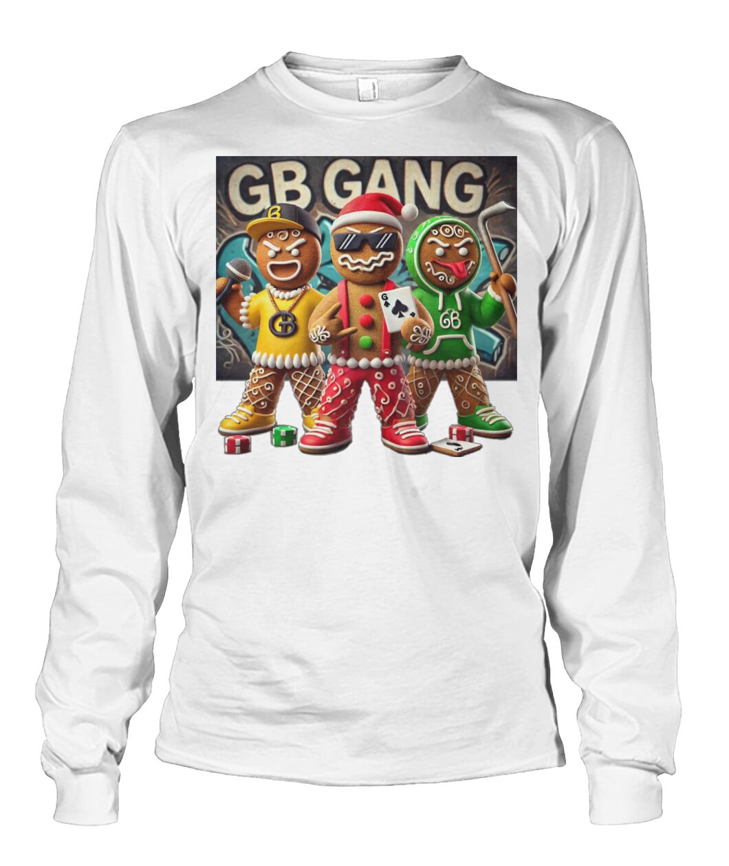 Gingerbread Gang 1 (Sweater & More) Unisex Long Sleeve