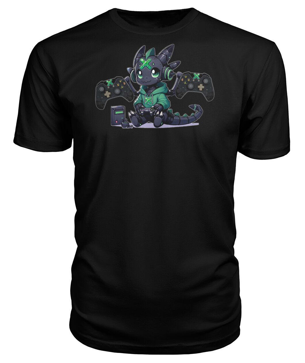 Console Dragons Green (T Shirts)