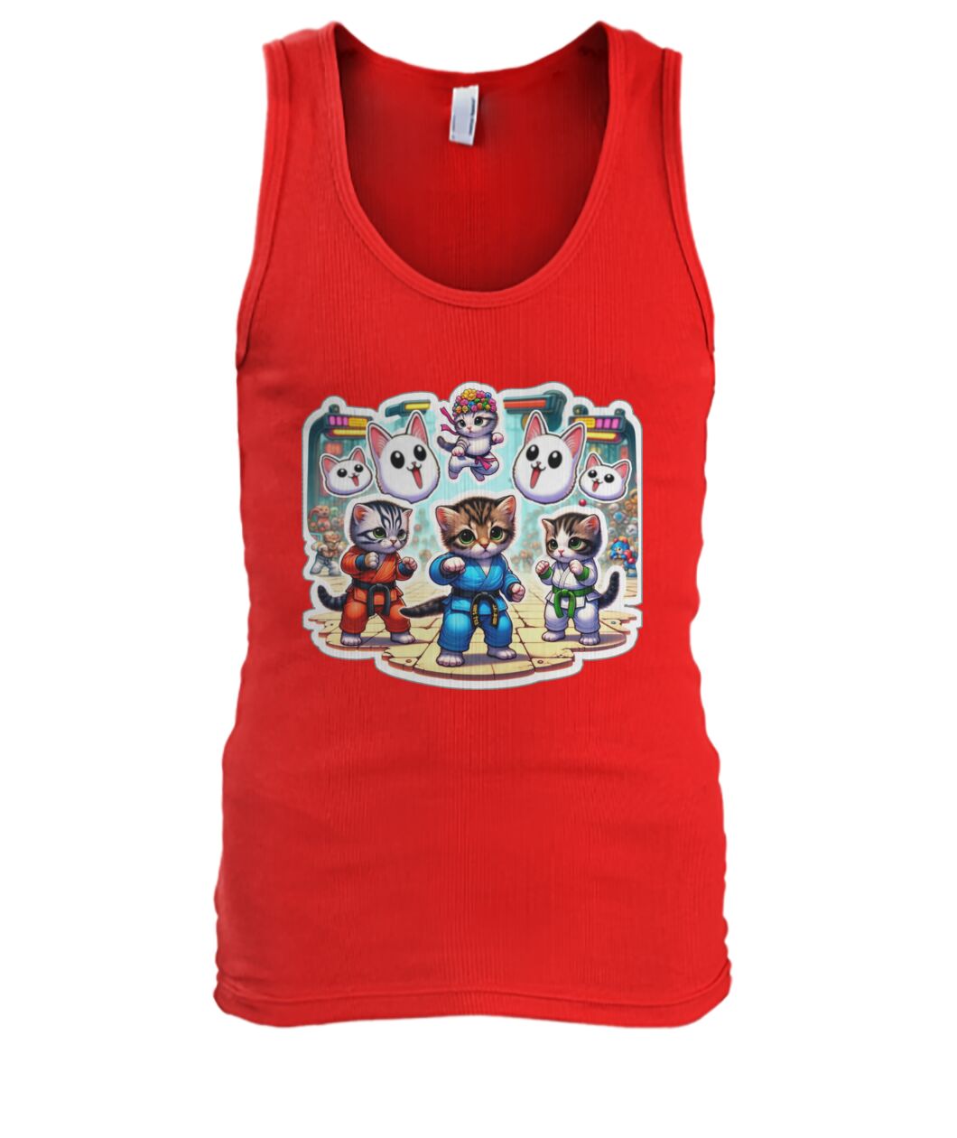 Cat Fighters 1 (TankTop & More) Men's Tank Top