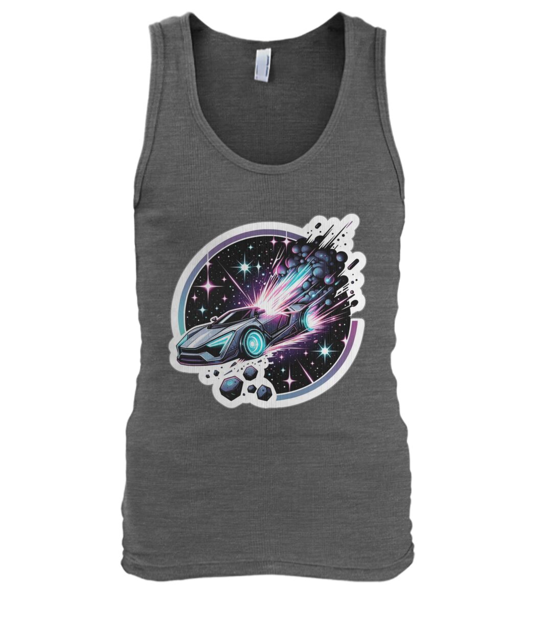 Cosmic Car Crash (TankTop & More) Men's Tank Top