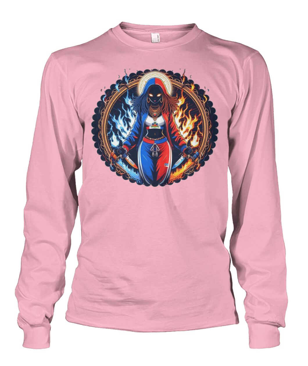 Haitian Goddess (T-Shirt & More) Unisex Long Sleeve