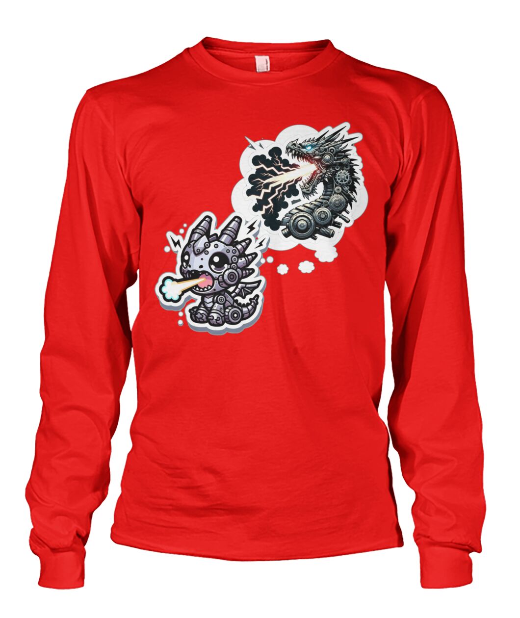 Mech Dragon (Hoodie & More) Unisex Long Sleeve