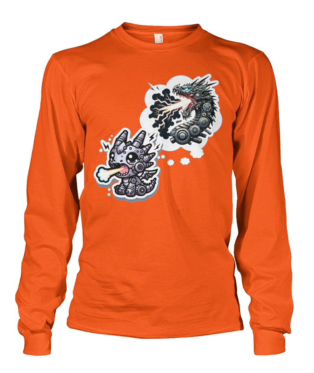Mech Dragon (Hoodie & More) Unisex Long Sleeve