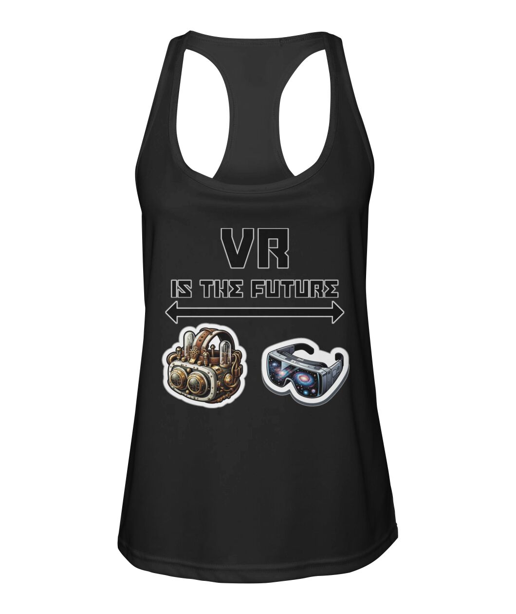 VR is the Future (TankTop & More) Women's Racerback Sport Tank