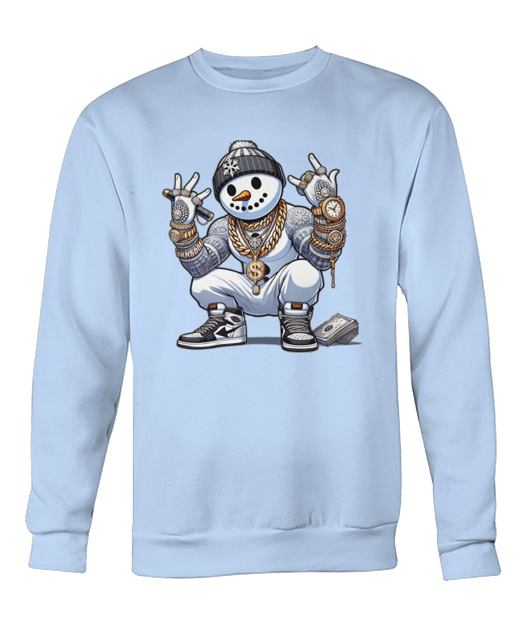 MC Snowballer (Hoodie & More) Crew Neck Sweatshirt