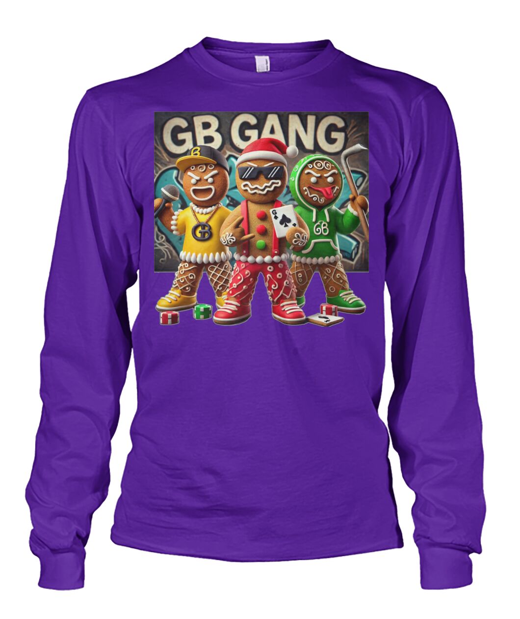 Gingerbread Gang 1 (Sweater & More) Unisex Long Sleeve