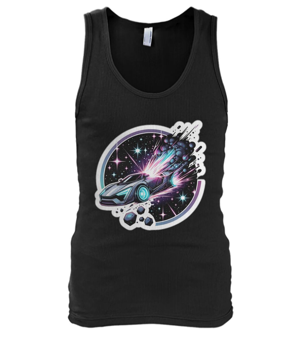 Cosmic Car Crash (TankTop & More) Men's Tank Top