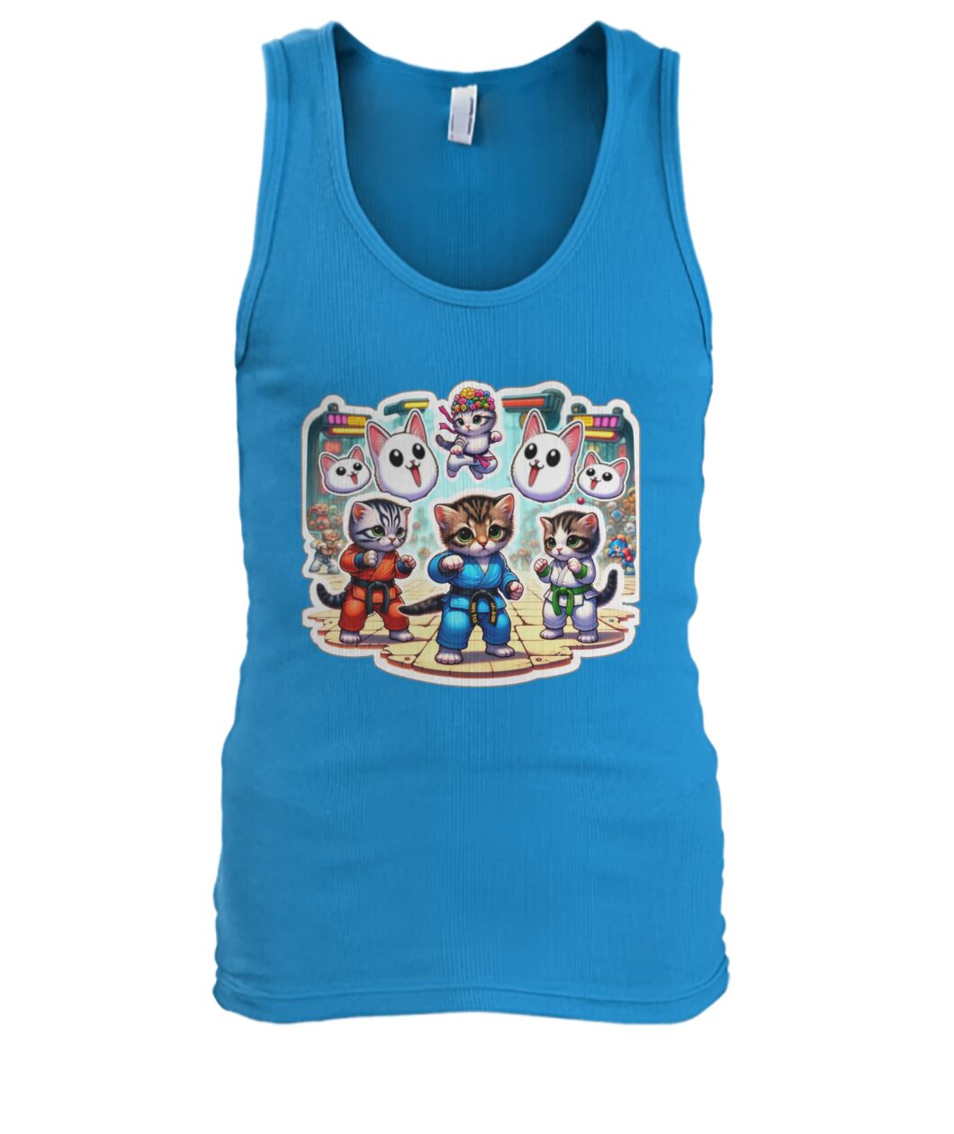 Cat Fighters 1 (TankTop & More) Men's Tank Top