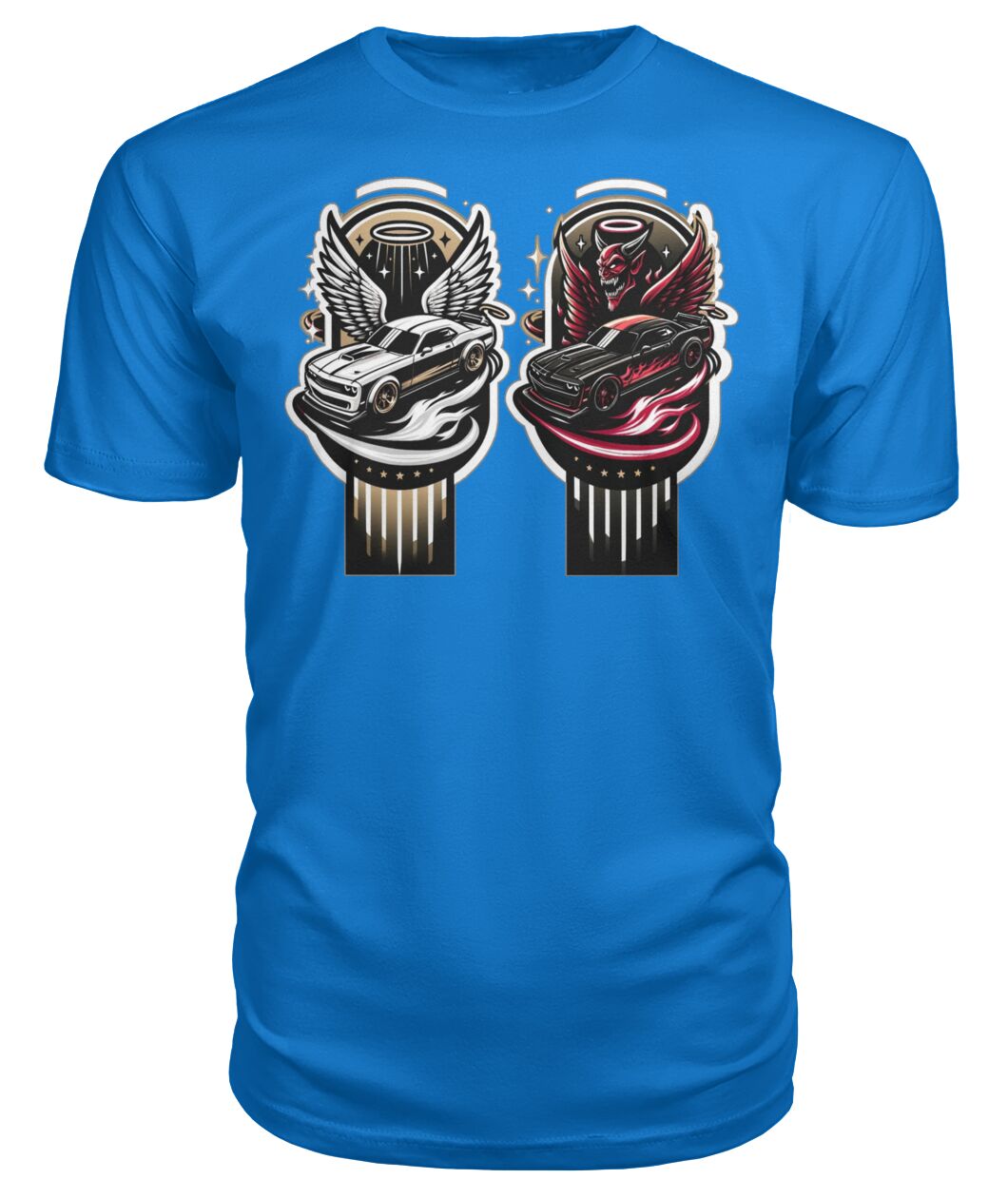 Angel Demon Car 2 (Sweater & More) Premium Unisex Tee