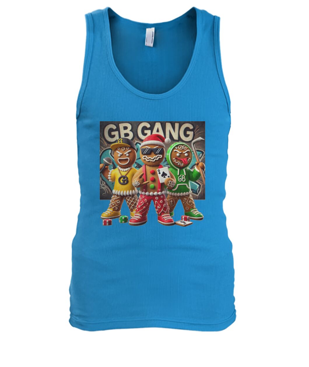 Gingerbread Gang 1 (TankTop & More) Men's Tank Top