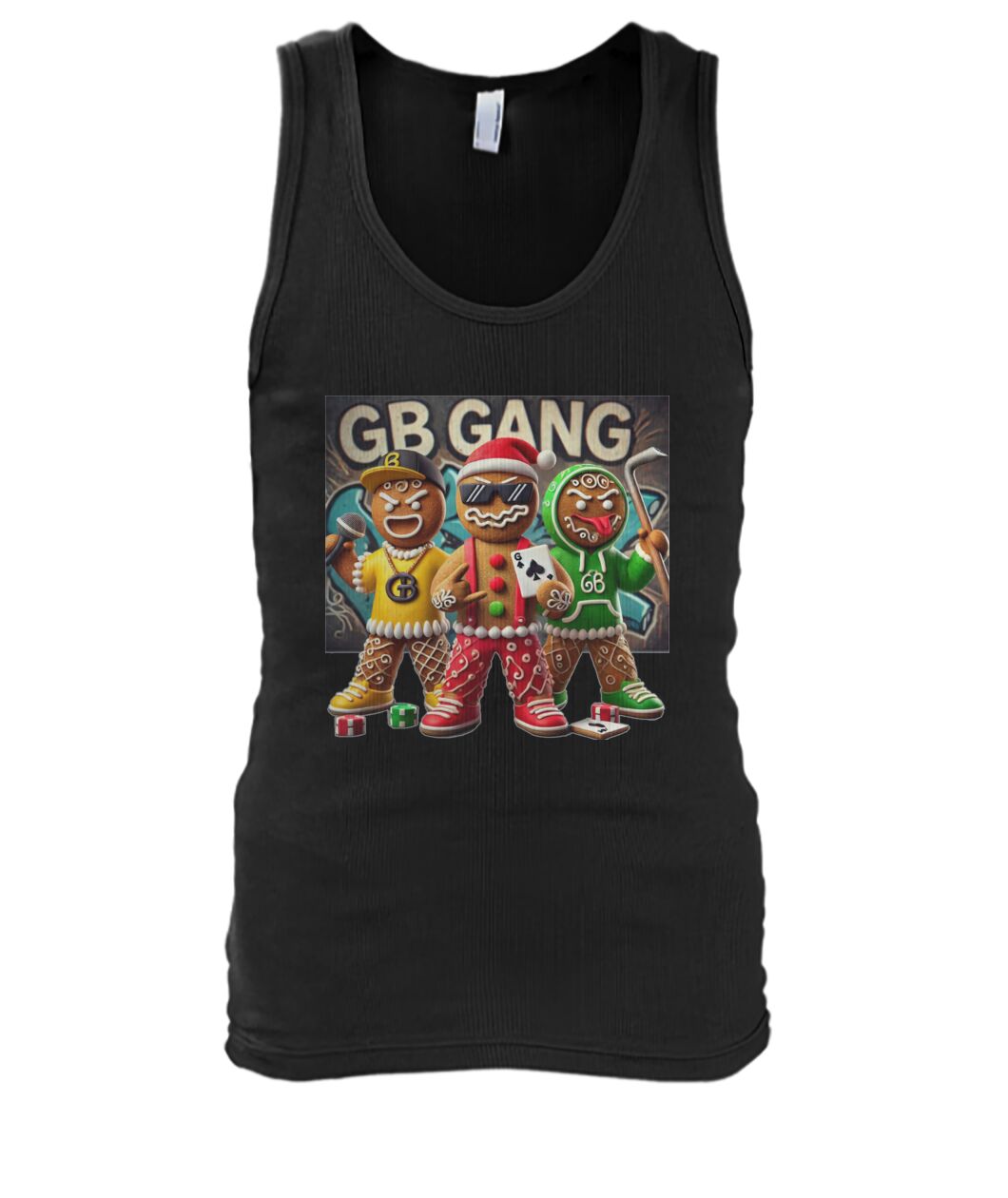 Gingerbread Gang 1 (TankTop & More) Men's Tank Top