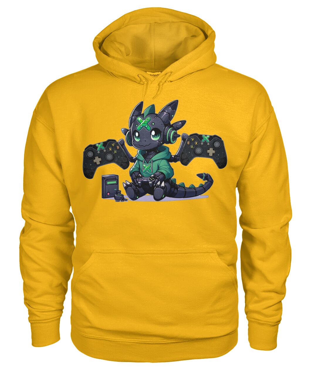 Console Dragons Green (Hoodie & V Necks)