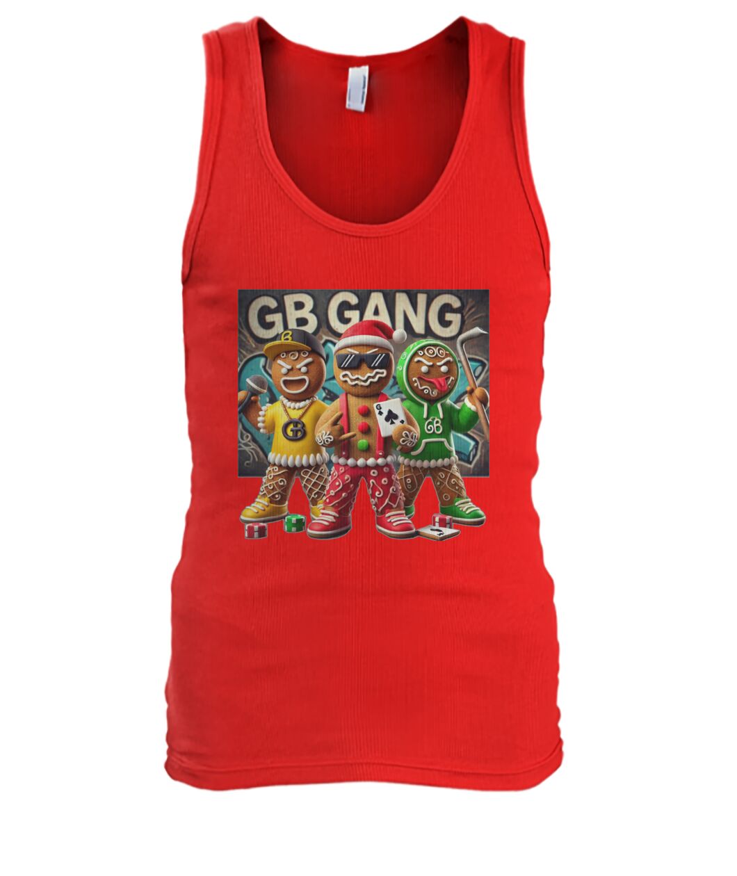 Gingerbread Gang 1 (TankTop & More) Men's Tank Top