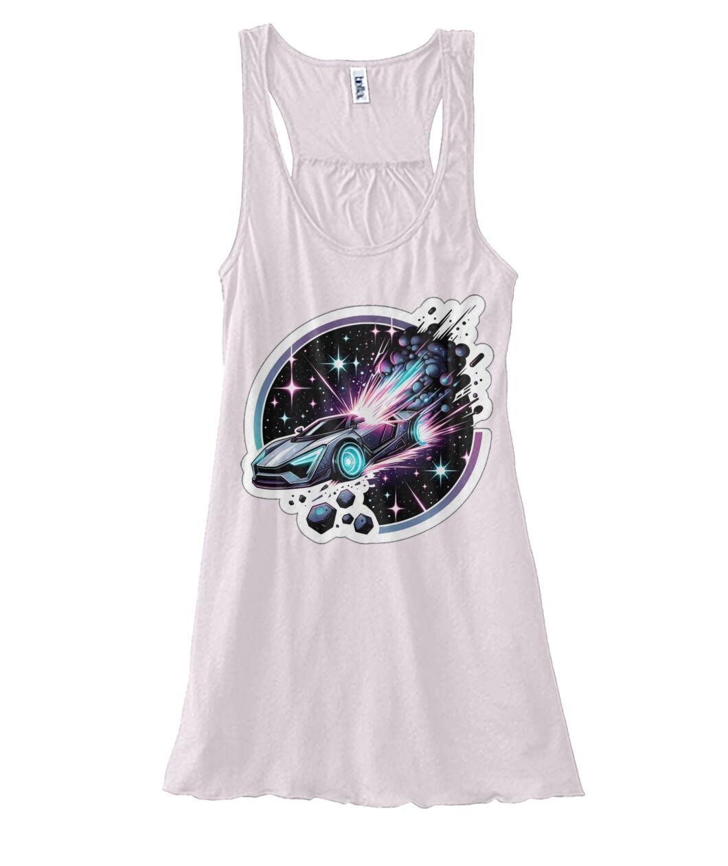 Cosmic Car Crash (TankTop & More) Women's Flowy Tank