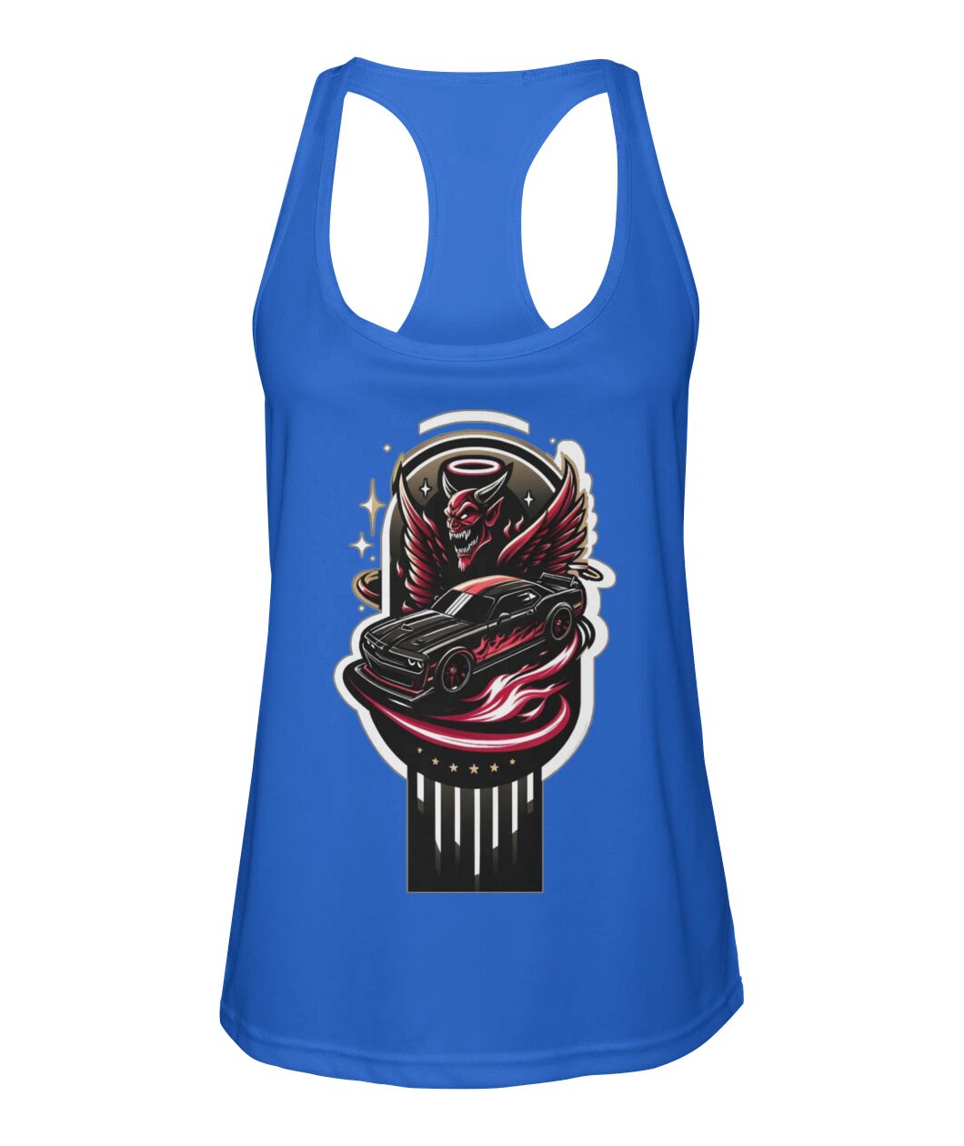 Demon Car 1 (TankTop & More) Women's Racerback Sport Tank