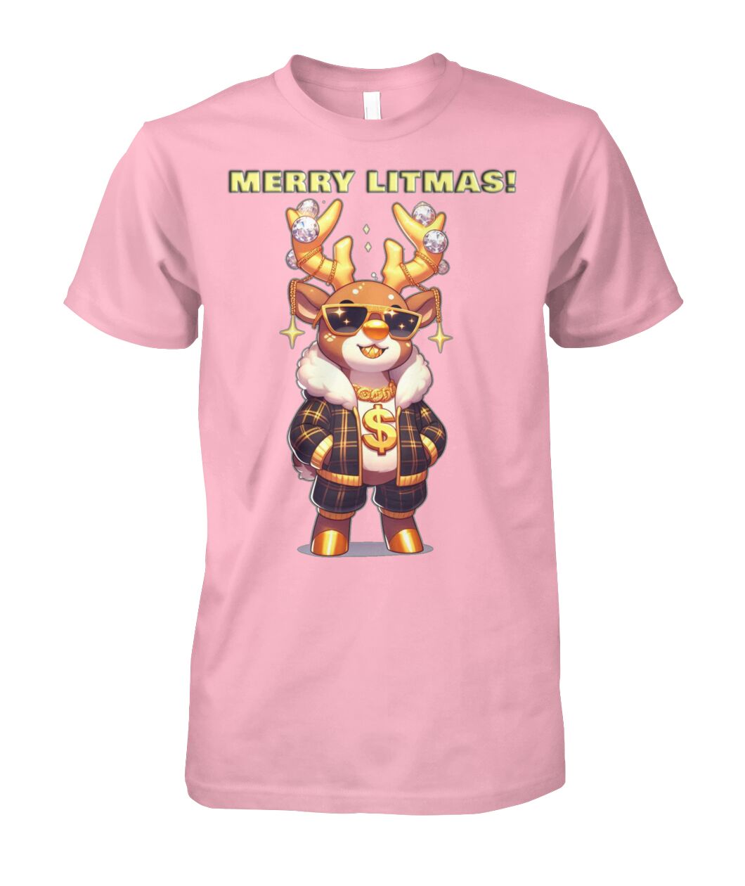Merry Litmas Reindeer 2 (T-Shirt & More)