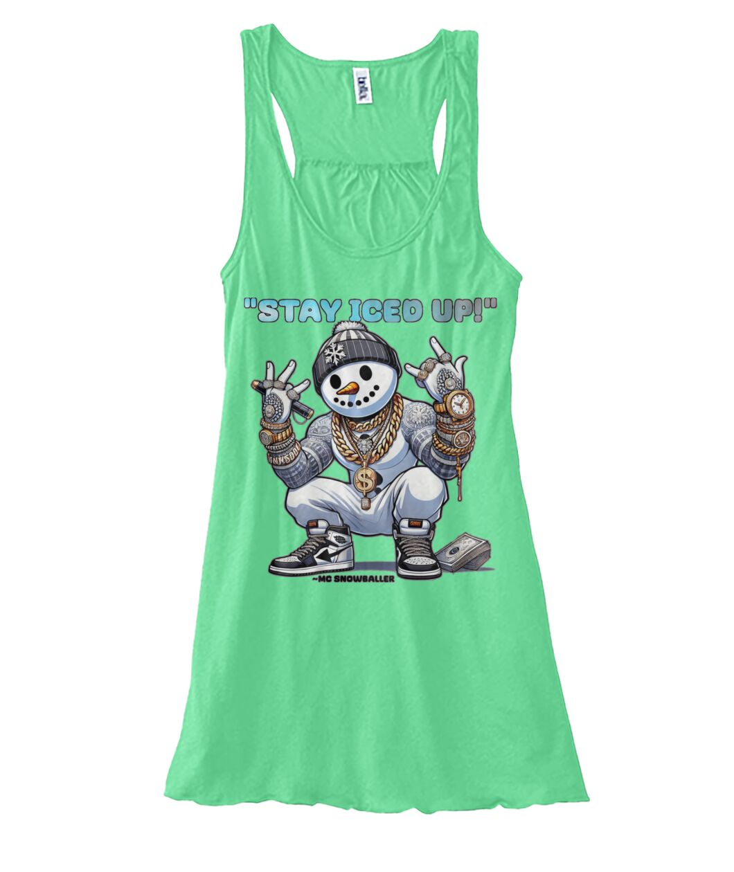 Stay Iced UP (TankTop & More) Women's Flowy Tank