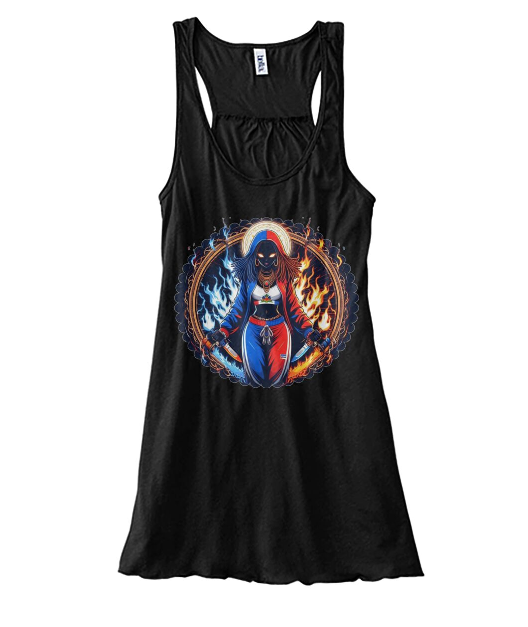 Haitian Goddess (T-Shirt & More) Women's Flowy Tank