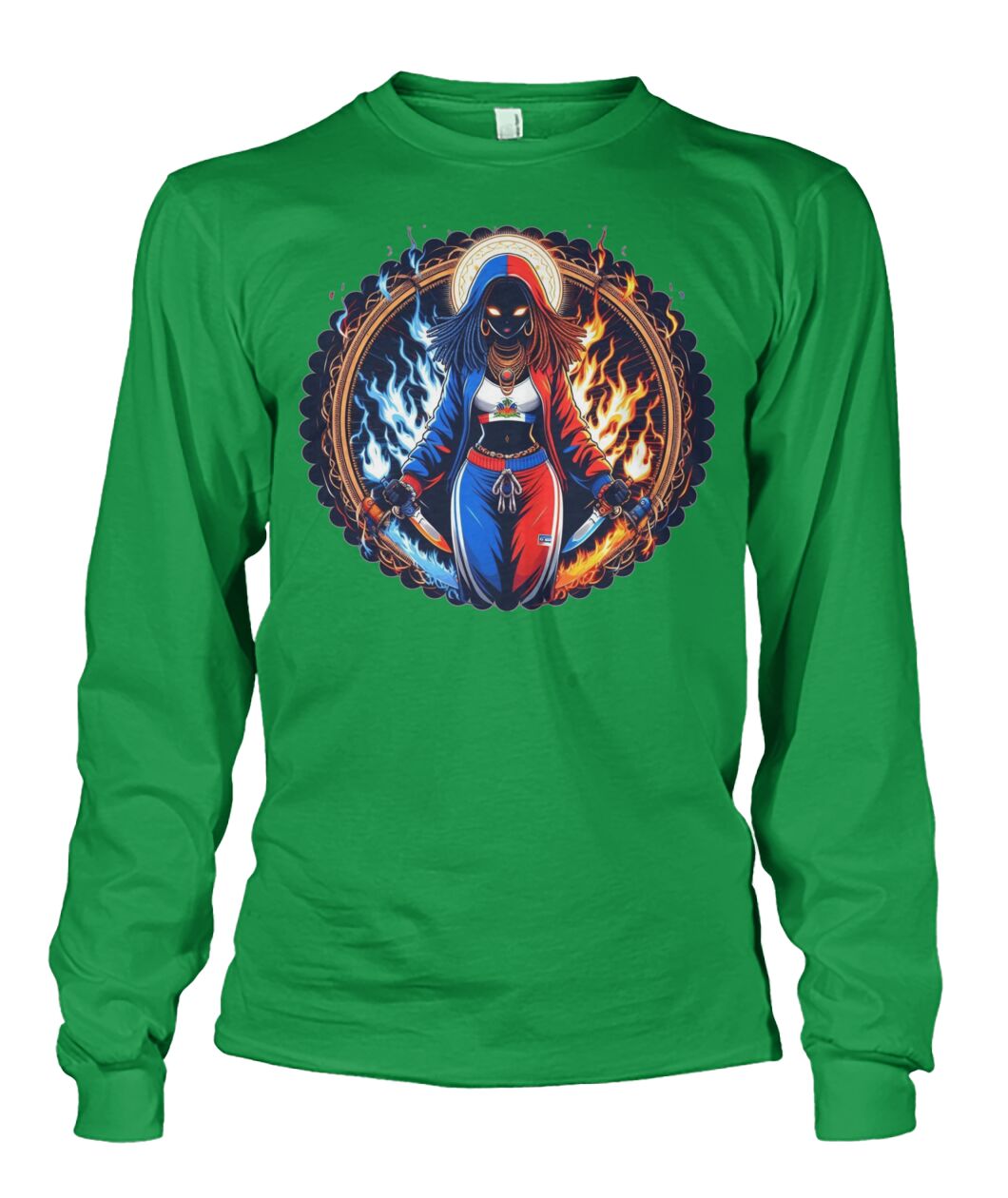 Haitian Goddess (T-Shirt & More) Unisex Long Sleeve