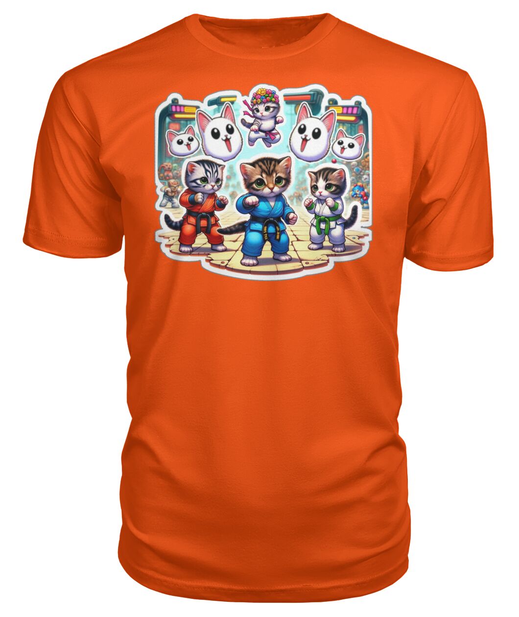 Cat Fighters 1 (Sweater & More) Premium Unisex Tee