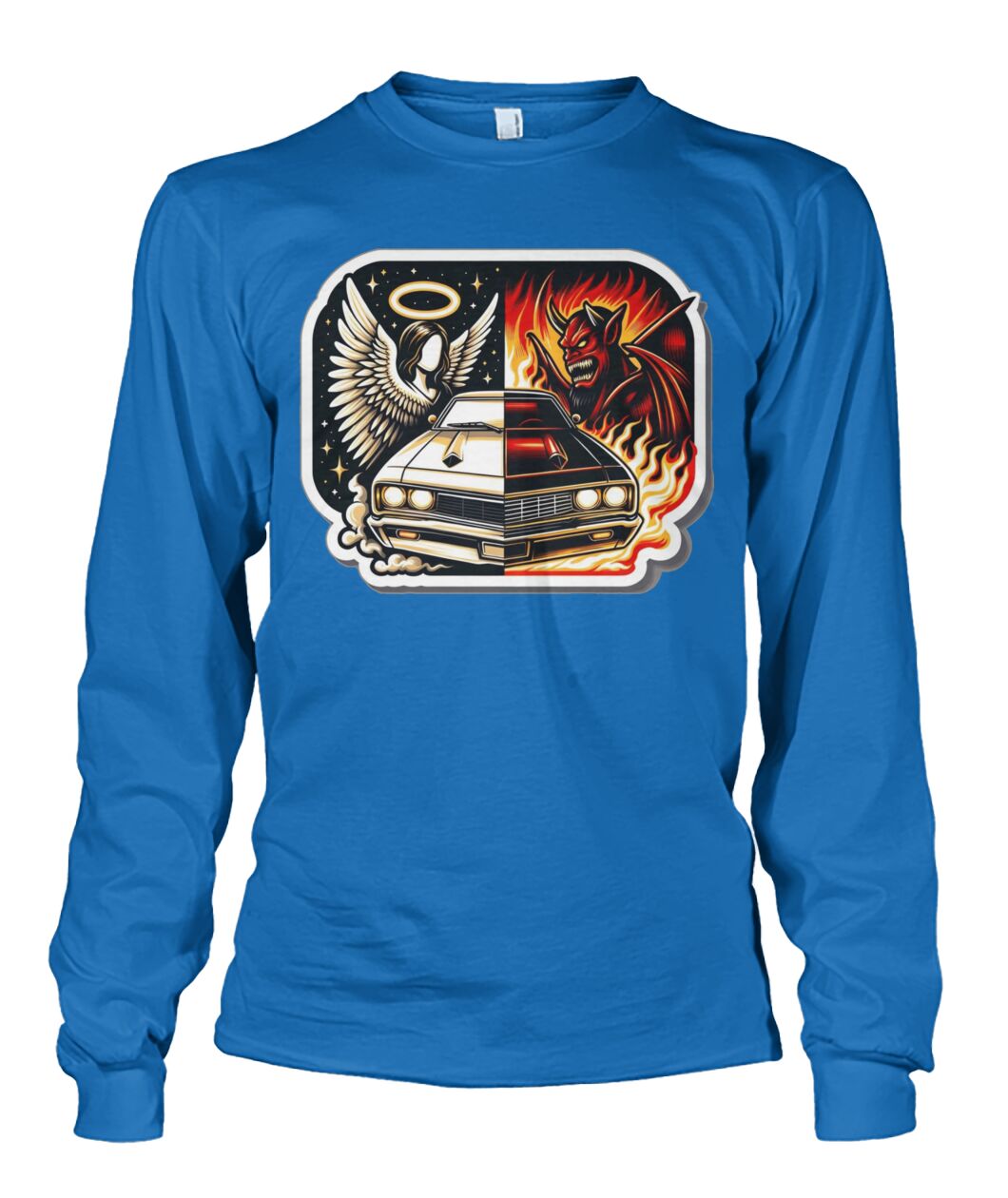 Angel Demon Car 1 (Sweater & More) Unisex Long Sleeve