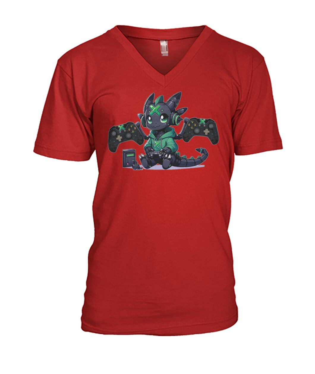 Console Dragons Green (Hoodie & V Necks)