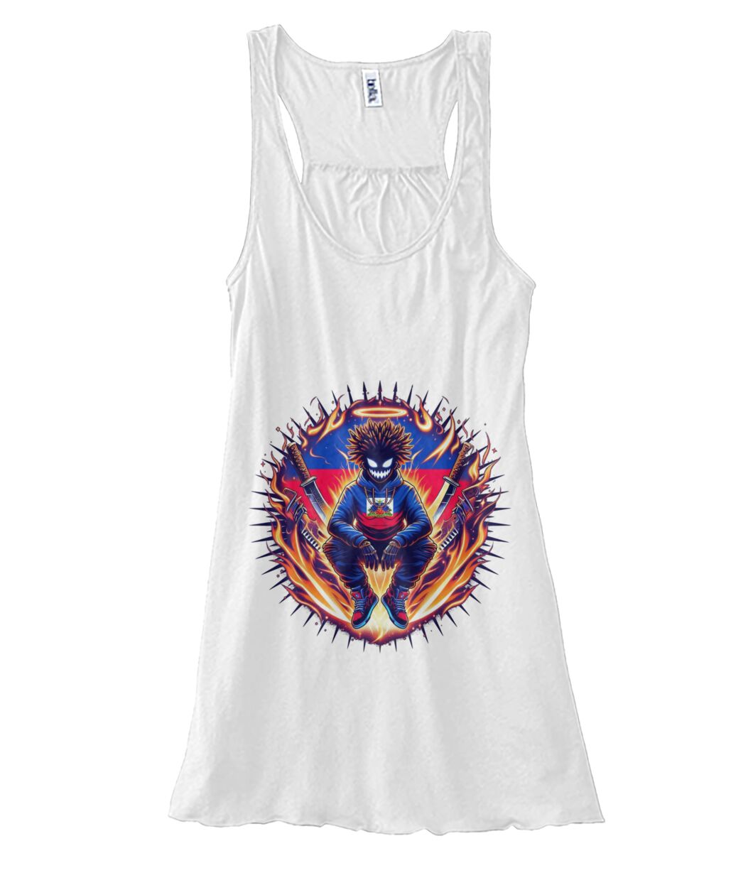 Haitian God (TankTop & More) Women's Flowy Tank