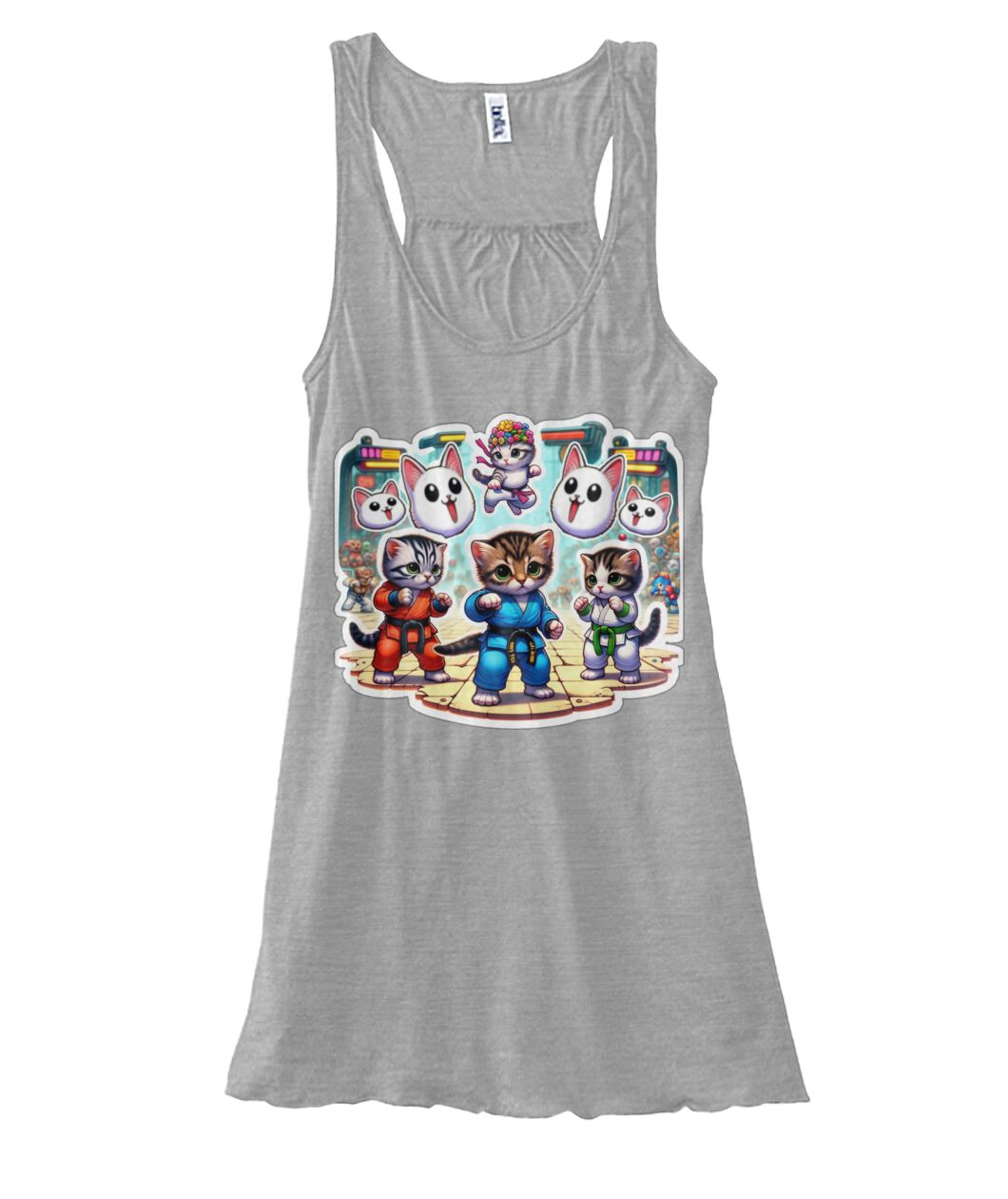Cat Fighters 1 (TankTop & More) Women's Flowy Tank
