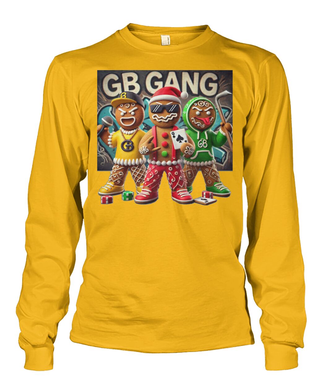 Gingerbread Gang 1 (Sweater & More) Unisex Long Sleeve
