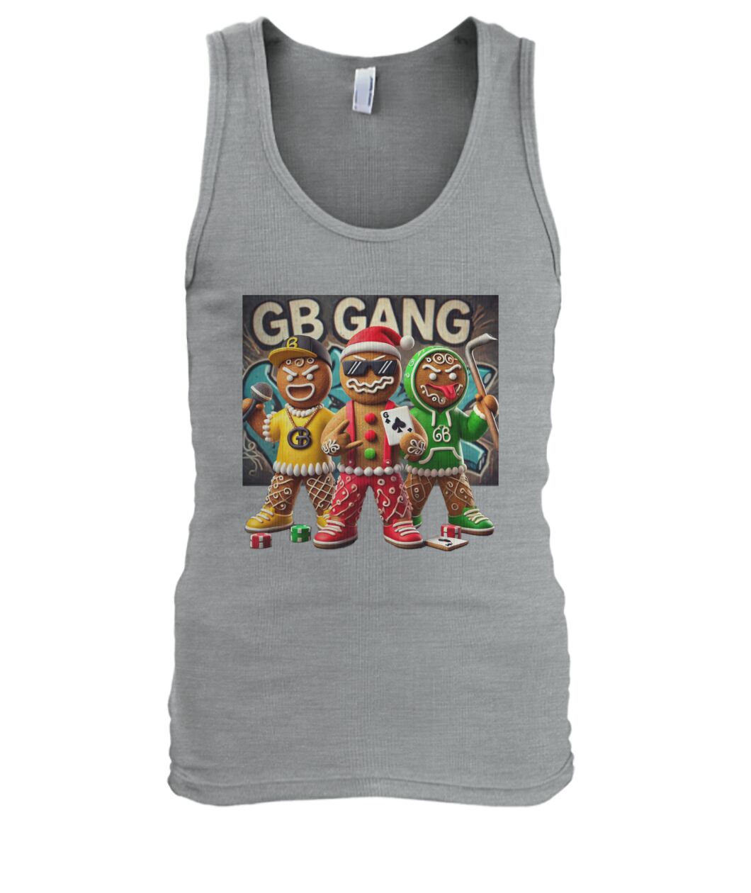 Gingerbread Gang 1 (TankTop & More) Men's Tank Top