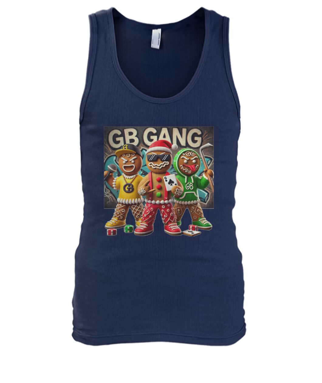 Gingerbread Gang 1 (TankTop & More) Men's Tank Top