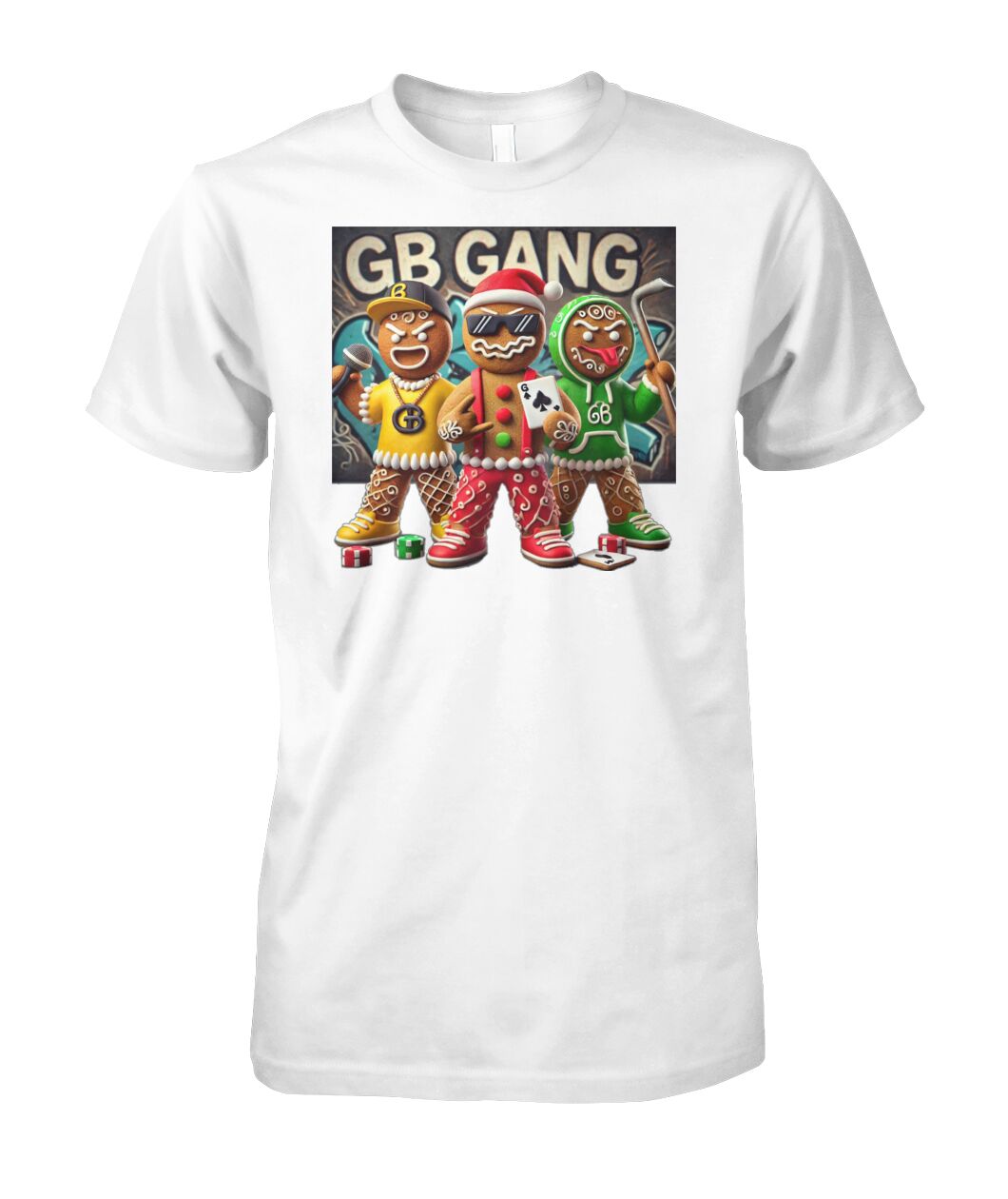 Gingerbread Gang 1 (T-Shirt & More)
