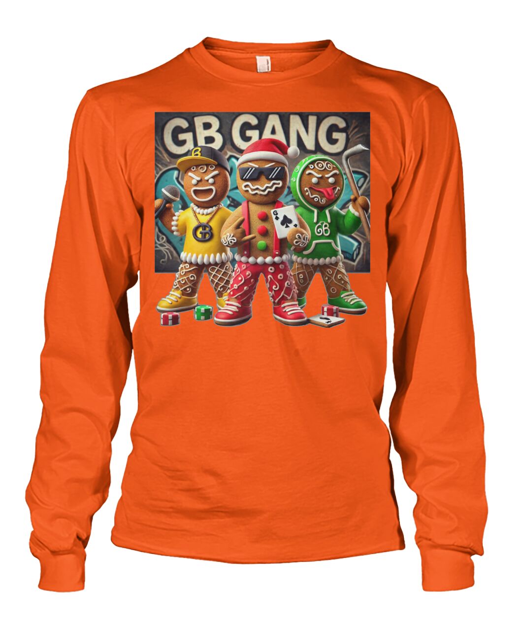 Gingerbread Gang 1 (Sweater & More) Unisex Long Sleeve