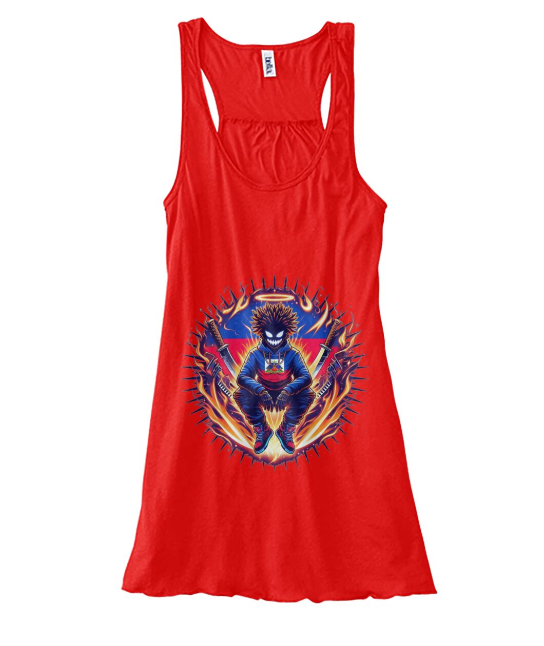 Haitian God (TankTop & More) Women's Flowy Tank