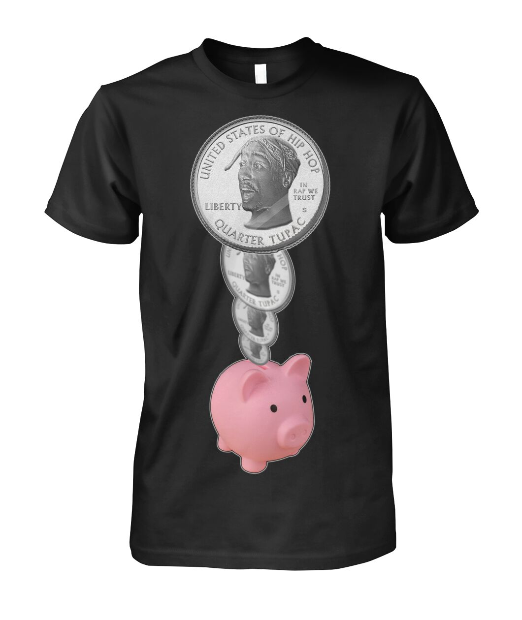 2Pac Piggy Bank (T Shirts)