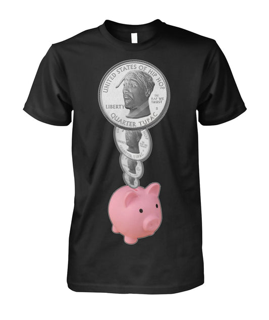 2Pac Piggy Bank (T Shirts)
