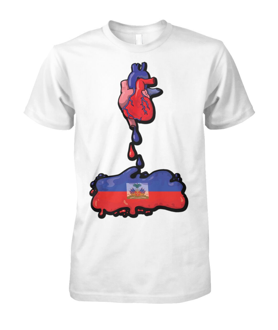Haitian Heart (T Shirts)