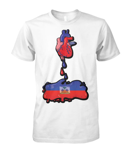Haitian Heart (T Shirts)
