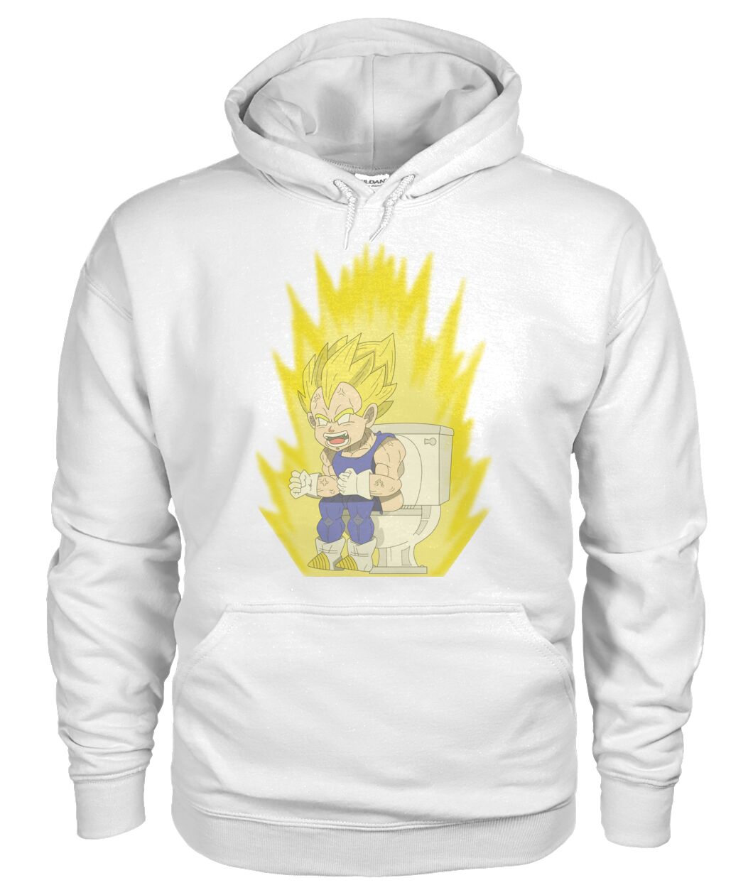 Super Saiyan Toilet (Hoodie & V Necks)