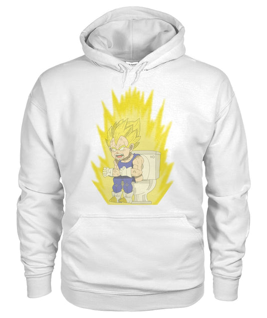 Super Saiyan Toilet (Hoodie & V Necks)