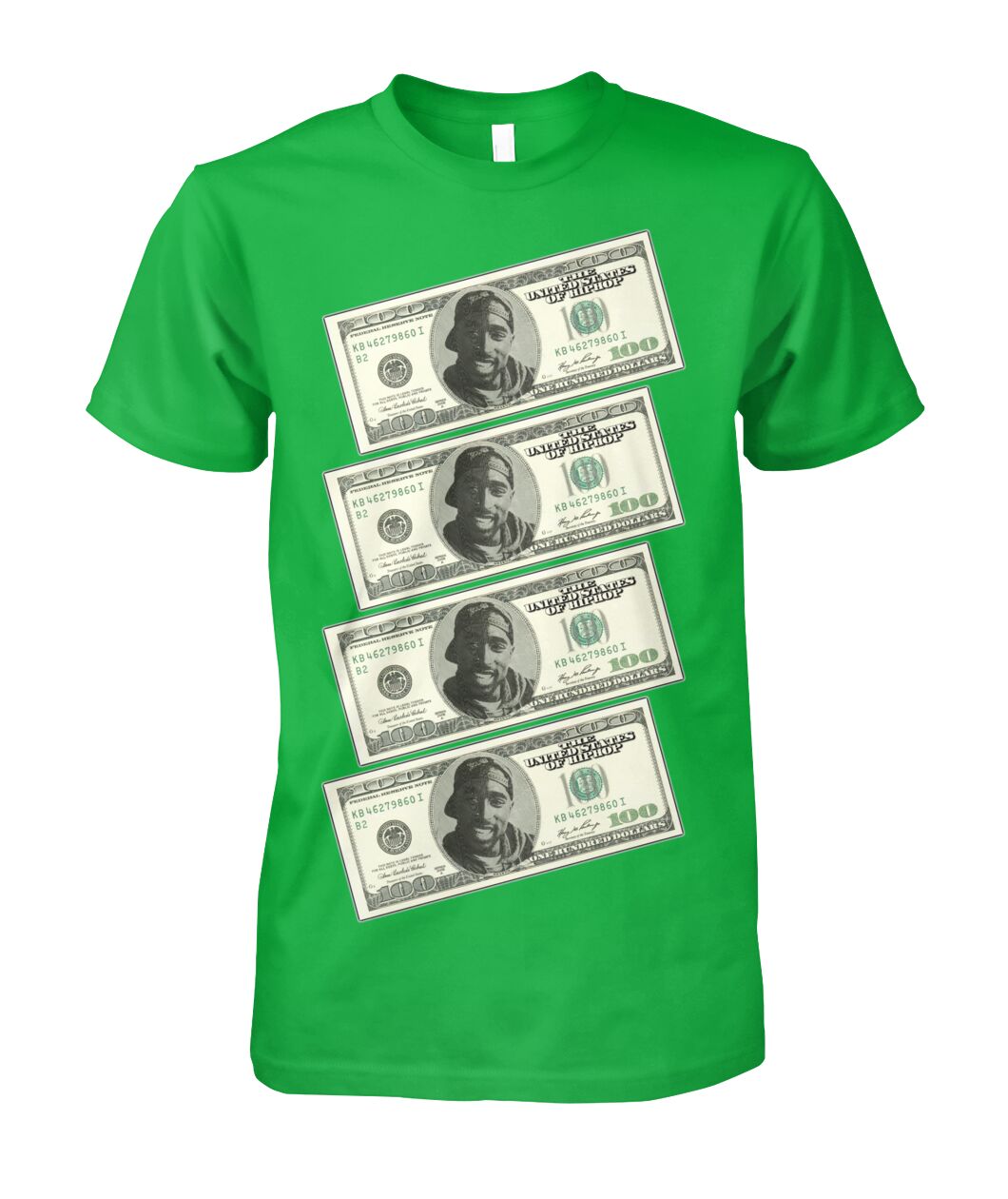 2Pac $100 bills (T Shirts)