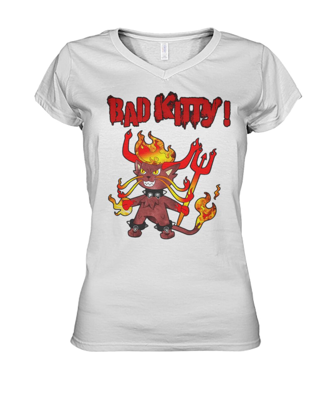 Bad Kitty (Hoodie & V Necks)
