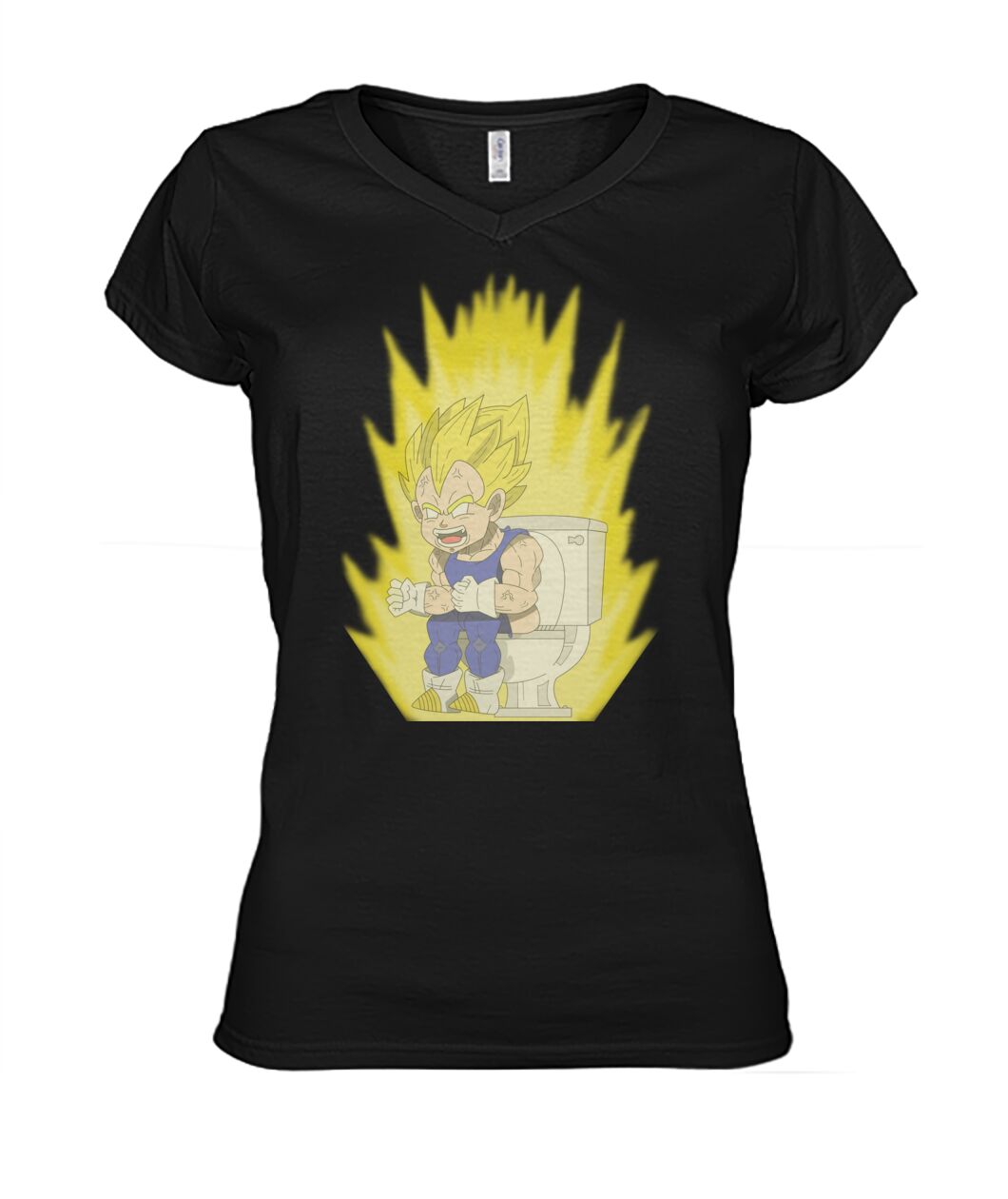 Super Saiyan Toilet (Hoodie & V Necks)