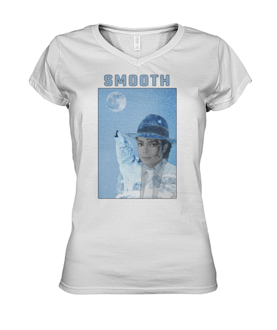 MJ Smooth Wolf (Hoodie & V Necks)