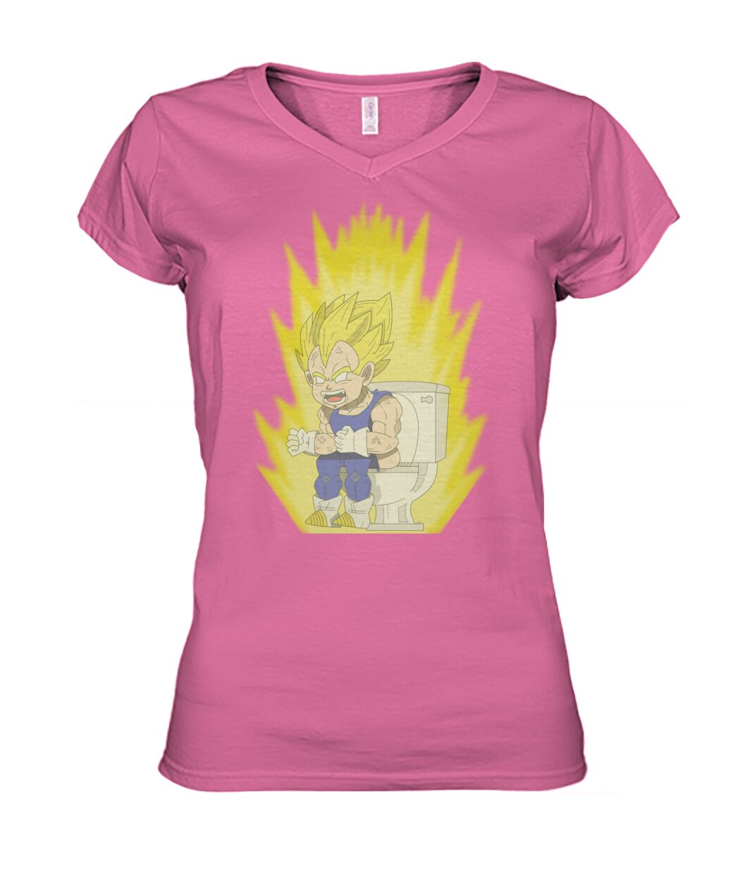 Super Saiyan Toilet (Hoodie & V Necks)