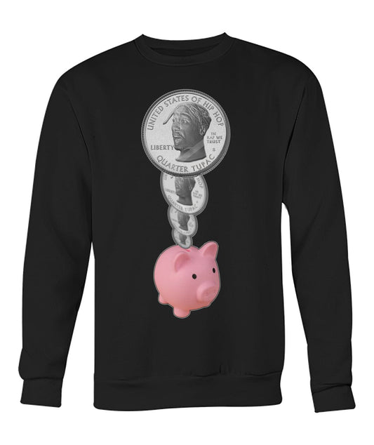 2Pac Piggy Bank (Sweater & Long Sleeve)