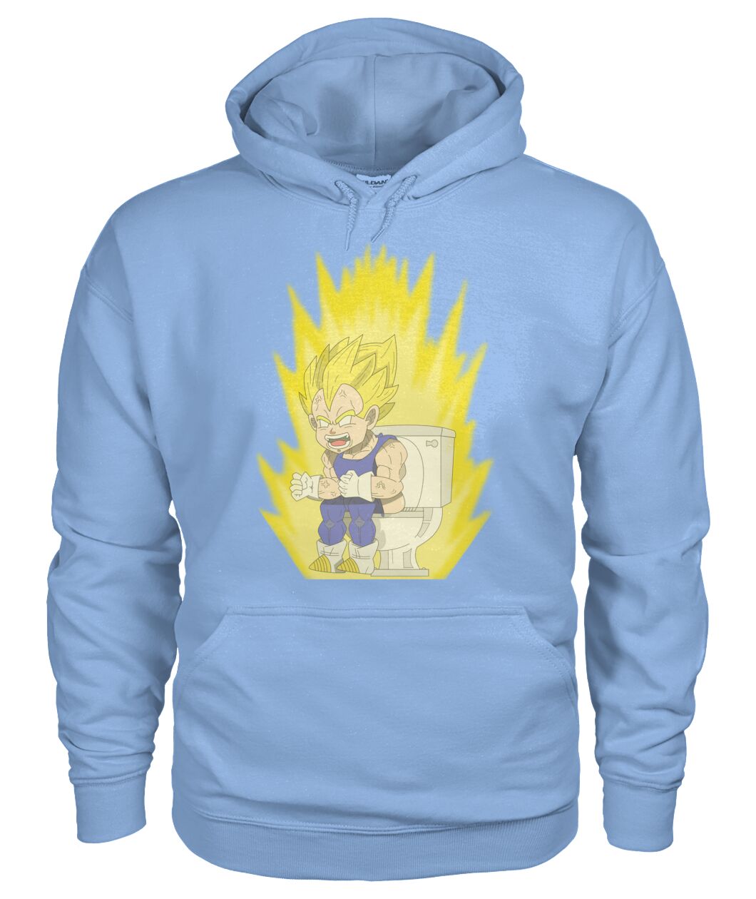 Super Saiyan Toilet (Hoodie & V Necks)